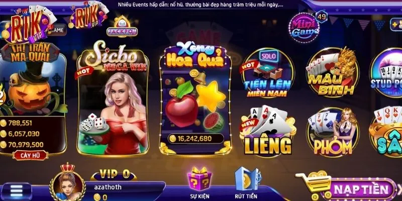 Giới thiệu Rikvip - Cổng game cá cược hàng đầu